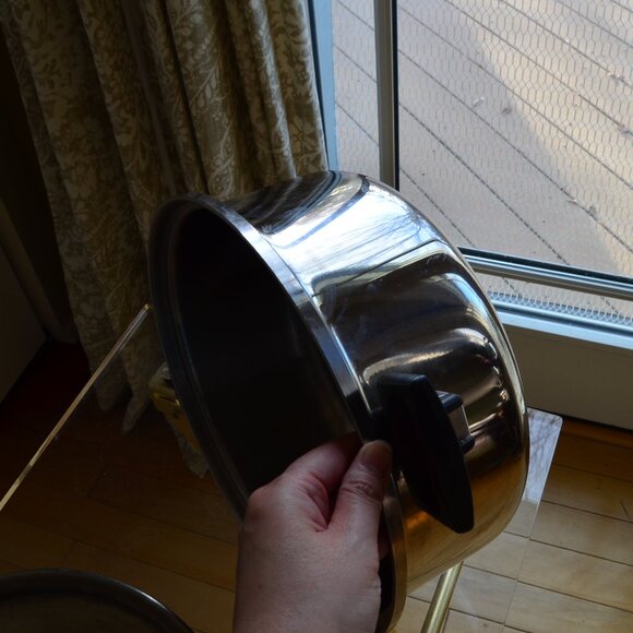 EKCO Tri-Clad 304 SS with Titanium Stock Pot Stainless Steel Large - Picture 10 of 14